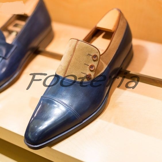 mens navy formal shoes
