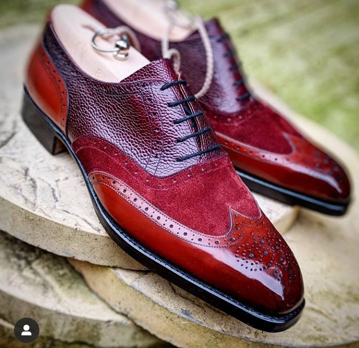 burgundy alligator shoes