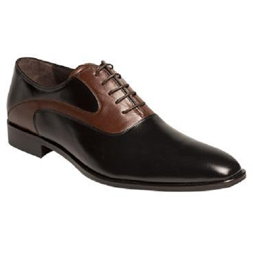 two tone leather shoes
